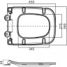 Унитаз подвесной безободковый BELBAGNO BB3201CHR-MB/BB3201SC-MB
